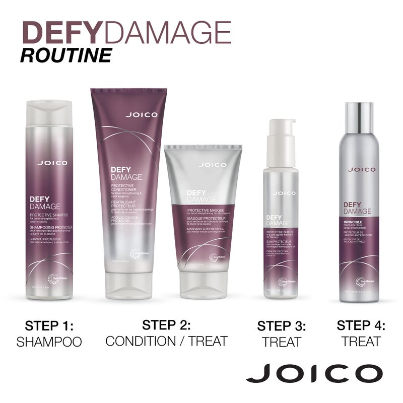 Joico Defy Damage Invincible Frizz-Fighting Bond Protector | Boost Shine & Protect Against Damage | Leave-In Treatment Spray, 5.5-Ounces - Image 5