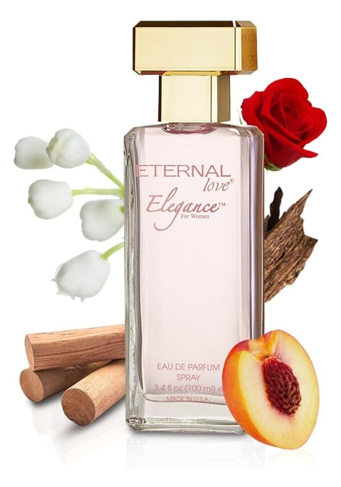 Eternal Love Elegance Eau De Parfum for Women, 100 ml - Image 1