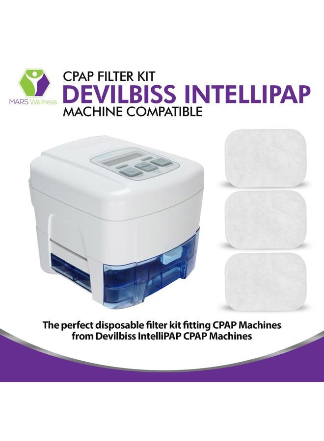 MARS WELLNESS CPAP Filter Kit - Compatible with Devilbiss IntelliPAP - Made in The USA - Image 2
