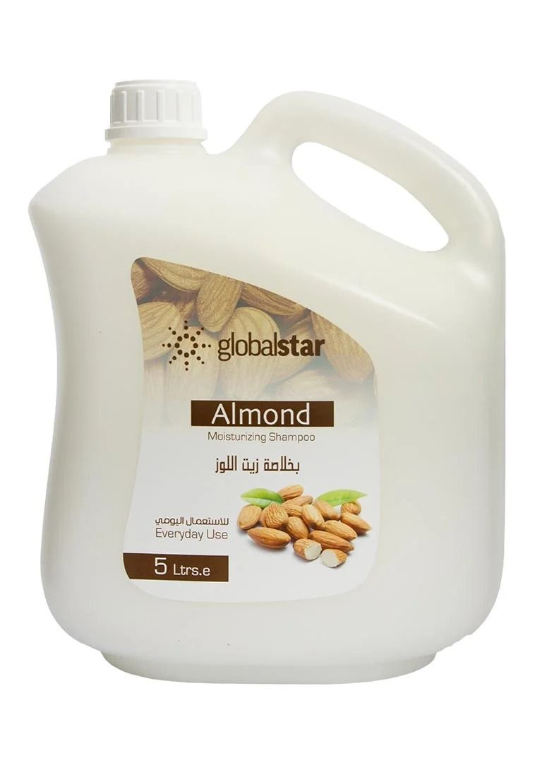 Global star almond shampoo 5 liter