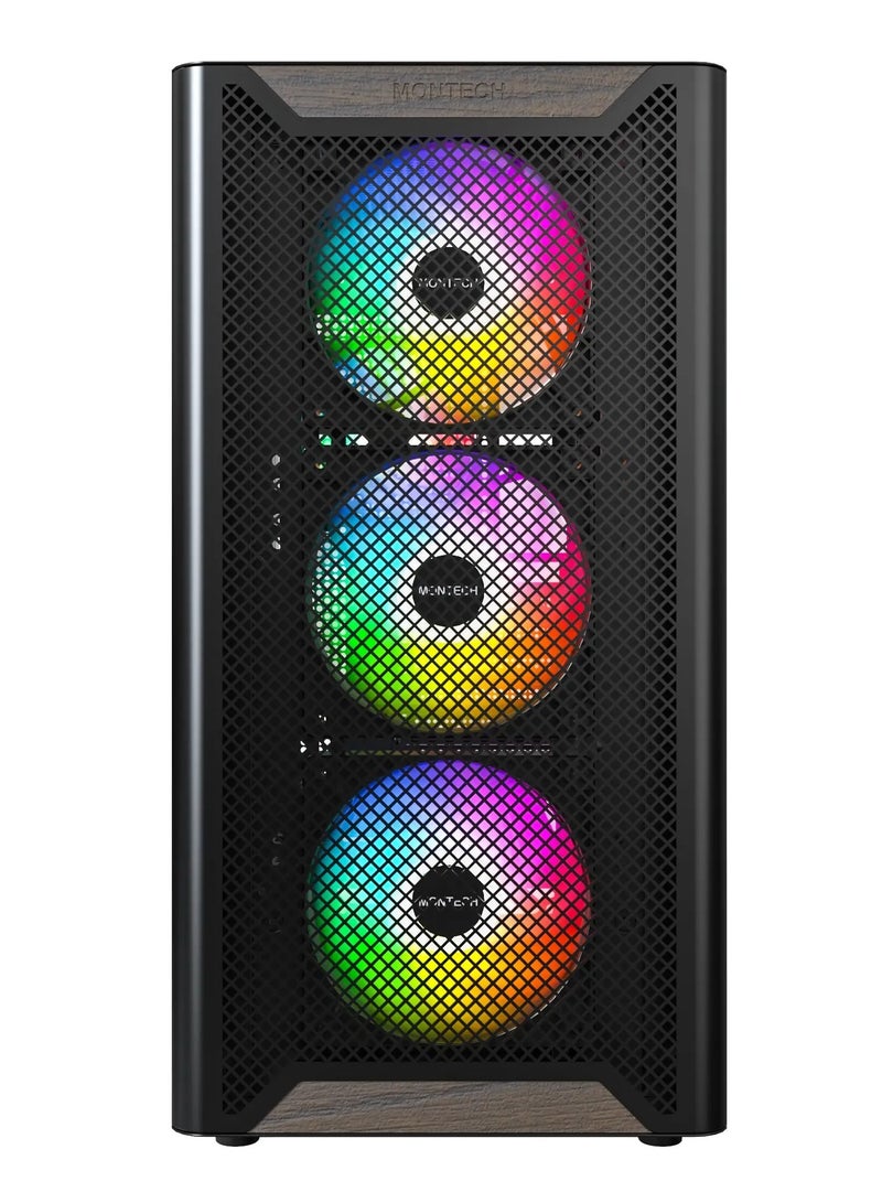 NANOTECH CryoDrive Gaming PC - AMD Ryzen 7 7800X3D Processor, DDR5 32GB (2*16) Ram, AMD Radeon RX 9060 XT 16GB GDDR6 Graphics Card, 1TB NVMe M.2 SSD, 3 Fan AIO Liquid Cooler, 750W Power Supply, Windows 11 Pro | Wi-Fi - Image 2