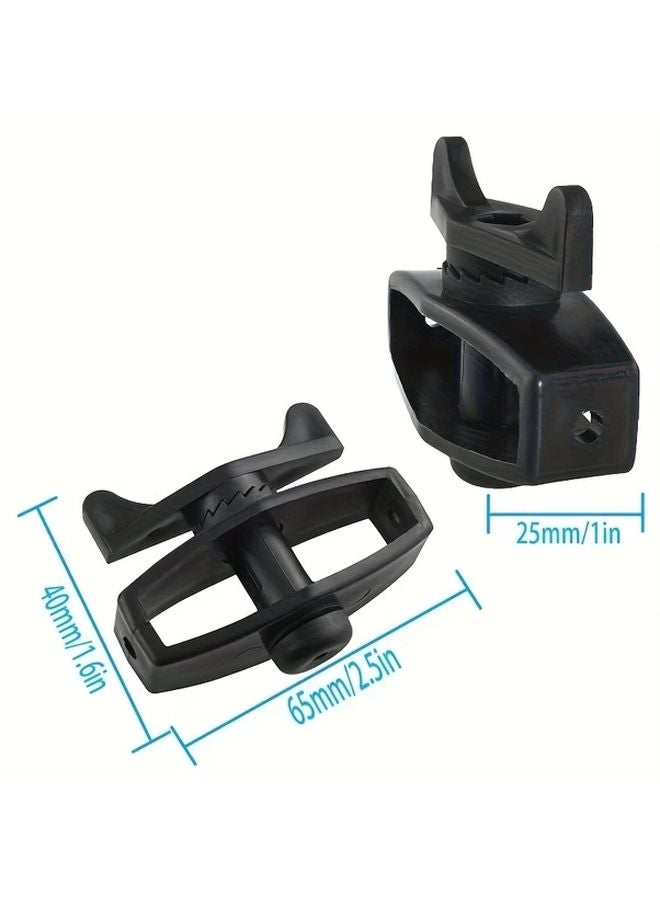 10 قطعة شداد سياج كهربائي أسود أداة شد متينة من البلاستيك لأسلاك المراعي - Image 4