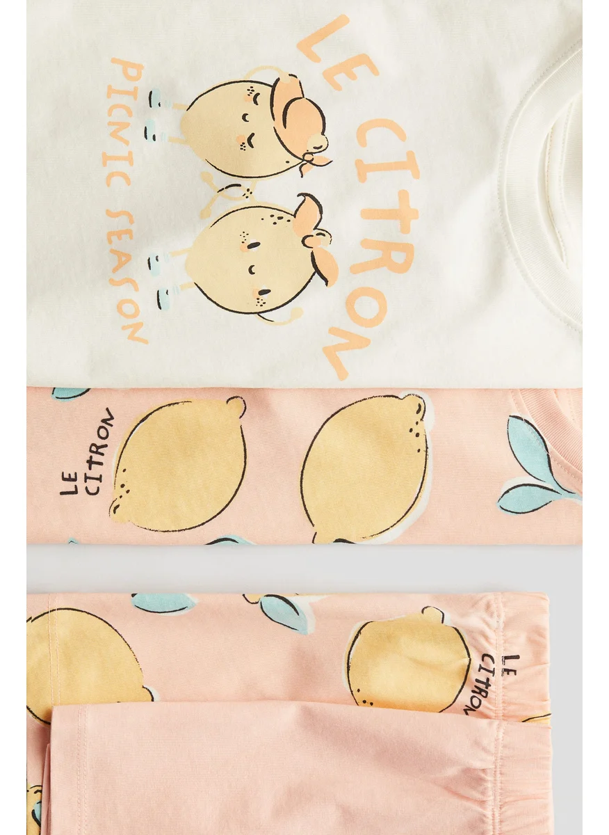 H&M 2-Pack Cotton Pyjamas