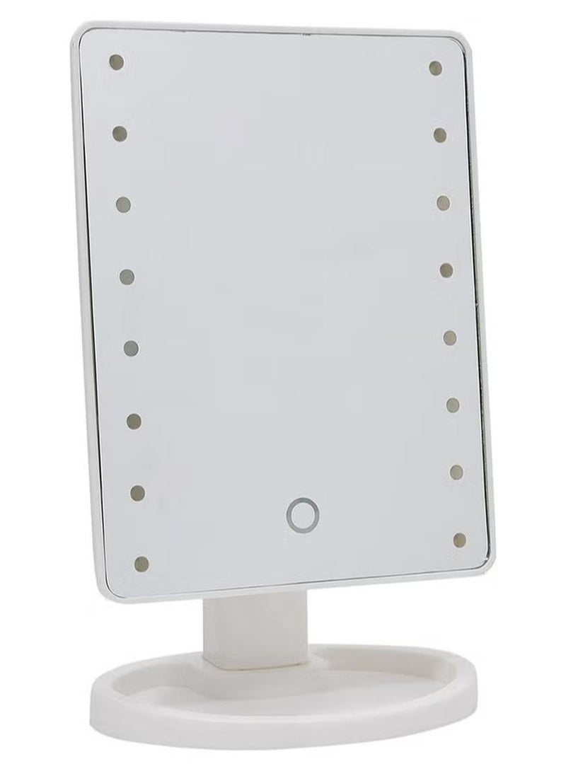 أوريتي مرآة مكياج مع أضواء LED بيضاء - Image 1