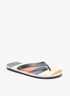 Lee Cooper شبشب رجالي مخطط سهل الارتداء  - Image 1