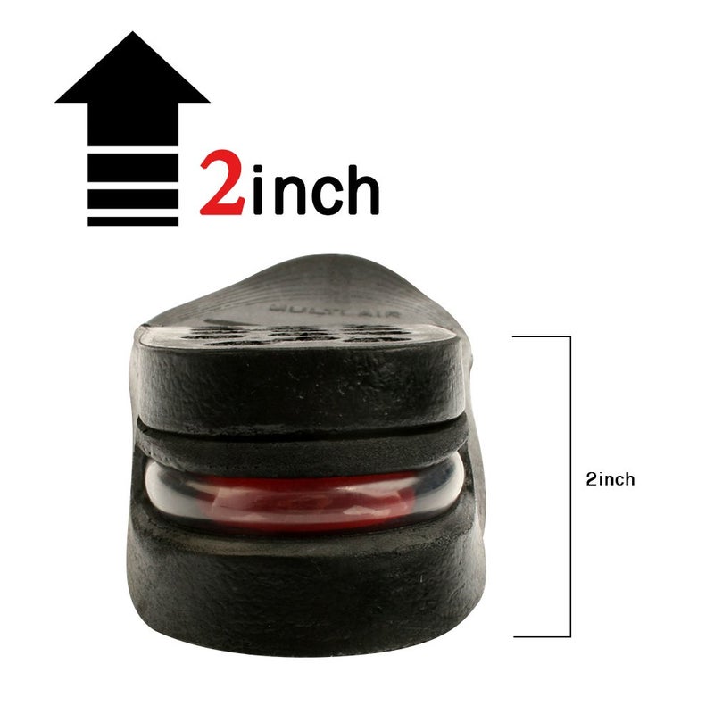 FOOTINSOLE.COM Height Increase Shoe Insoles with Air Cushion (2 Layers (2" UP), (Men's 7-11)) - Image 3