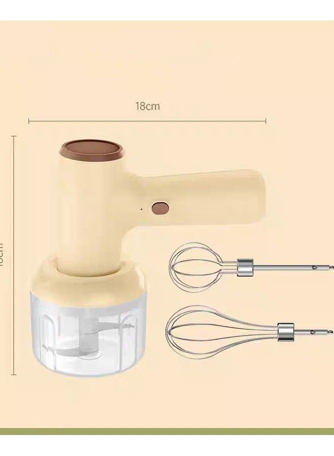 معالج الأغذية مزدوج الوظيفة المحمولة - Image 1