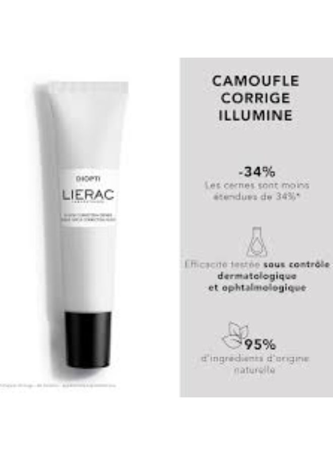 Lierac Diopti Dark Circle Correction Fluid 15ml - Image 4