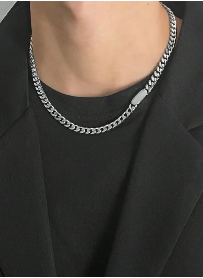 Elegant Stainless Steel Necklace For Men  - Image 1