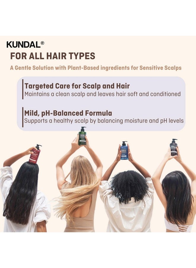 كاندال مجموعة شامبو وبلسم للشعر الطبيعي [بودرة أطفال] - تغذية وتقوية وإصلاح الشعر بالعسل وزيت الأرجان وزيت المكاديميا وخالية من الكبريتات 500 مل، مجموعتان (16.9 أونصة سائلة، مجموعتان) - Image 2