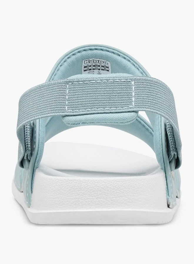 Kappa Girls' Logo Print Sandals with Elasticated Strap