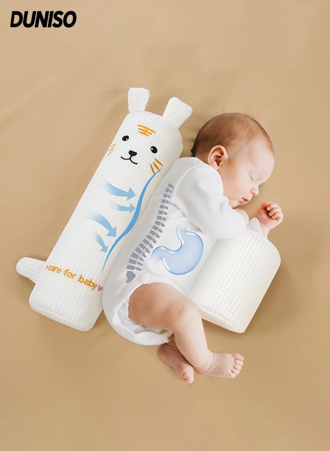 DUNISO 3 in 1 Baby adjustable protection pillow,Soft cylindrical crib pillow for Reflux Baby Sleep,Anti-rollover fixed pillow For Newborn,Offers Protection Safety for Kids - Image 1