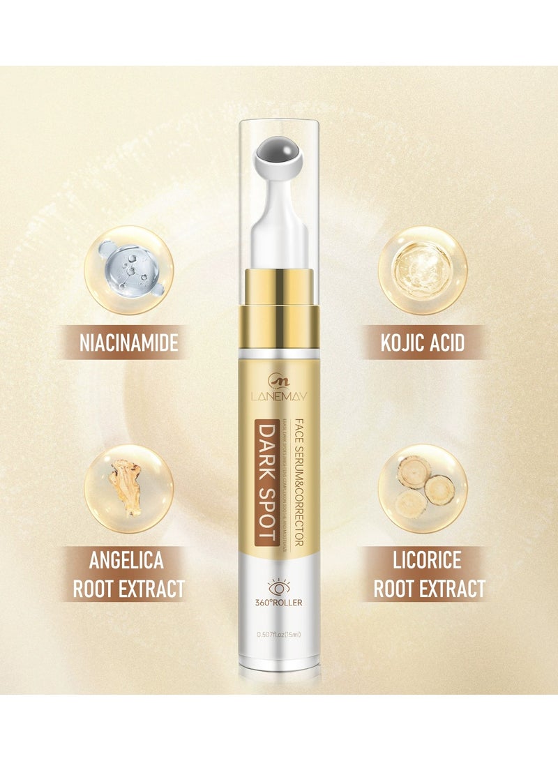 LANEMAY Collagen Eye Cream with Massager Anti Wrinkle Eye Lift Firming Fine Line Reduction Hot Cold Vibration Eye Device - Image 2