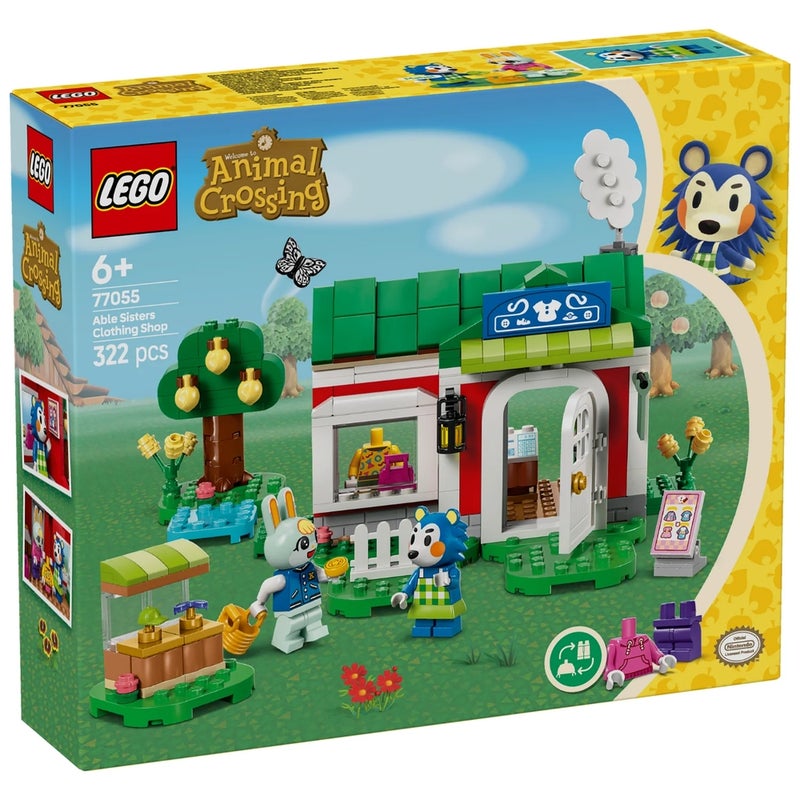 LEGO - Animal Crossing Able Sisters Clothing Shop 322 Pieces - 77055 - Image 1