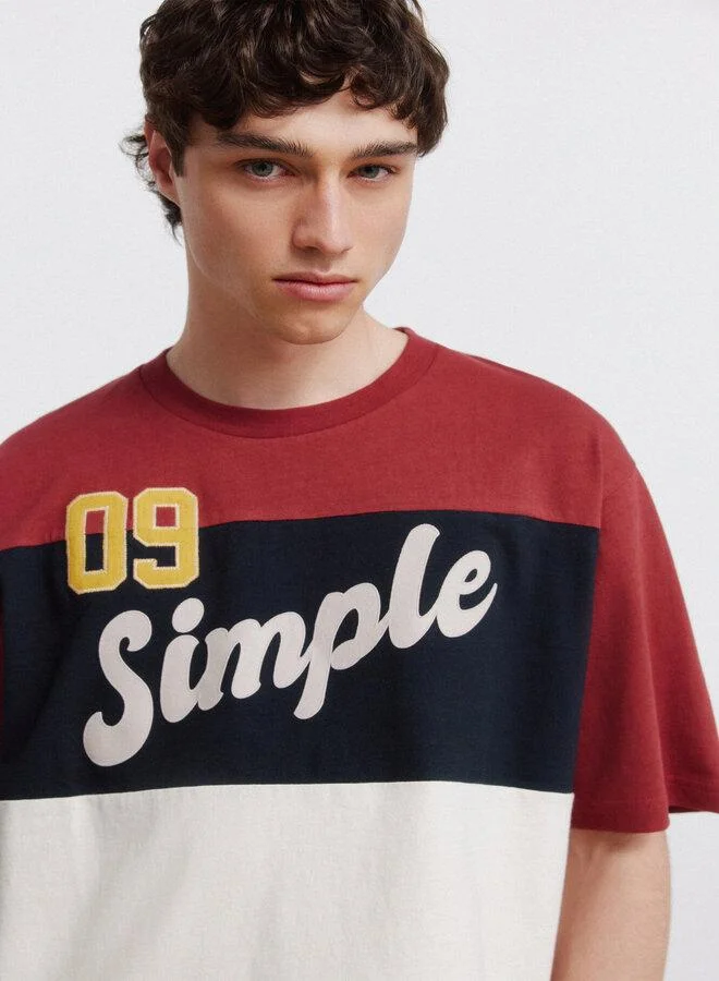 Springfield  Plain T-shirt 09 for Men | Best Price UAE