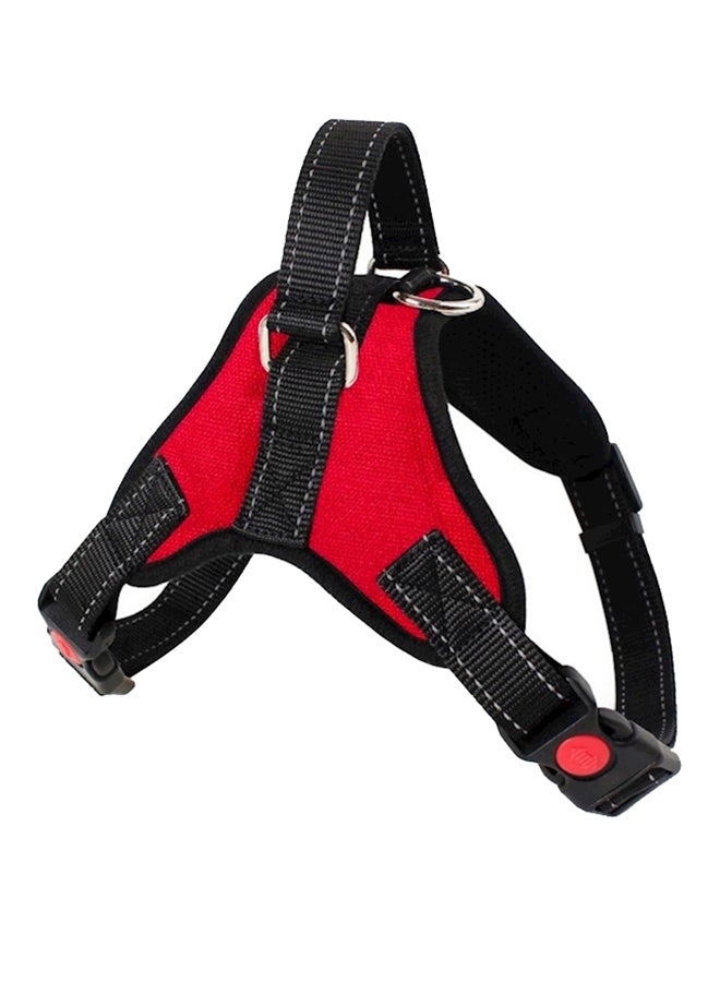 NIBEMINENT Pet Chest Harness Red/Black - Image 1