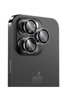DIGI CORE iPhone Full Coverage Set iPhone 14 Pro Screen Protector 3 Pack 6.1 Inch 2.5D Curved Edges With iPhone 14 Pro Camera Lens And Anti-Scratch iPhone Back PVC Clear Sheet (iPhone 14 Pro,Space Black)  - Image 5
