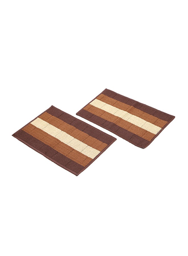 Status Contract Anti Slip Front Door Mat|(38x58cm) Living Room Rug for Entrance Doors|Polypropylene Floor Mats Home|Essential Small Rugs for Office, Bedroom & Kitchen  (Brown) - Image 3