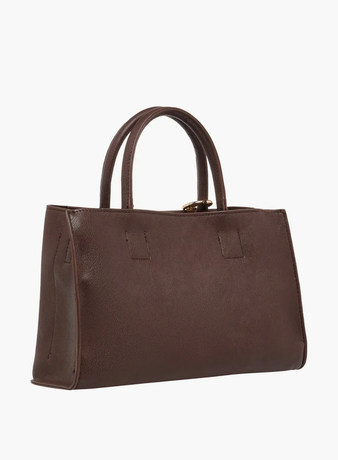 فلورا بيلا من شو إكسبرس Solid Tote Bag with Adjustable Strap and Detachable Pouch