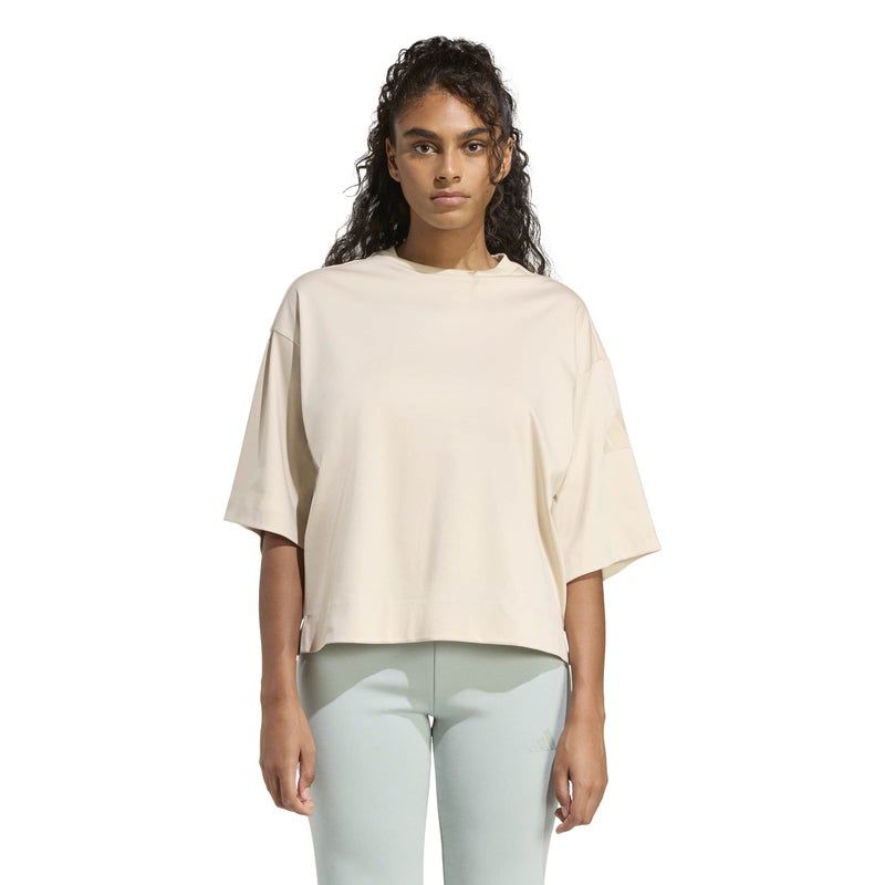adidas Soft Lux Oversized Tee - Image 1