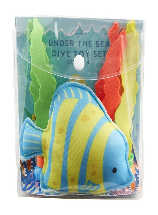 Mud Pie Kids Fish Dive Toy Set ; 6" X 6 1/2" - Image 1