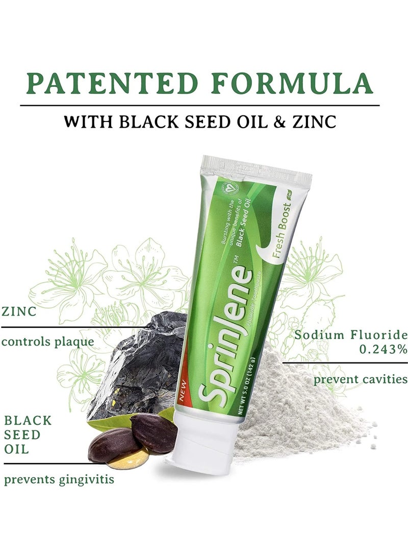 سبرين جين معجون أسنان فريش بوست 142 جم - Image 2