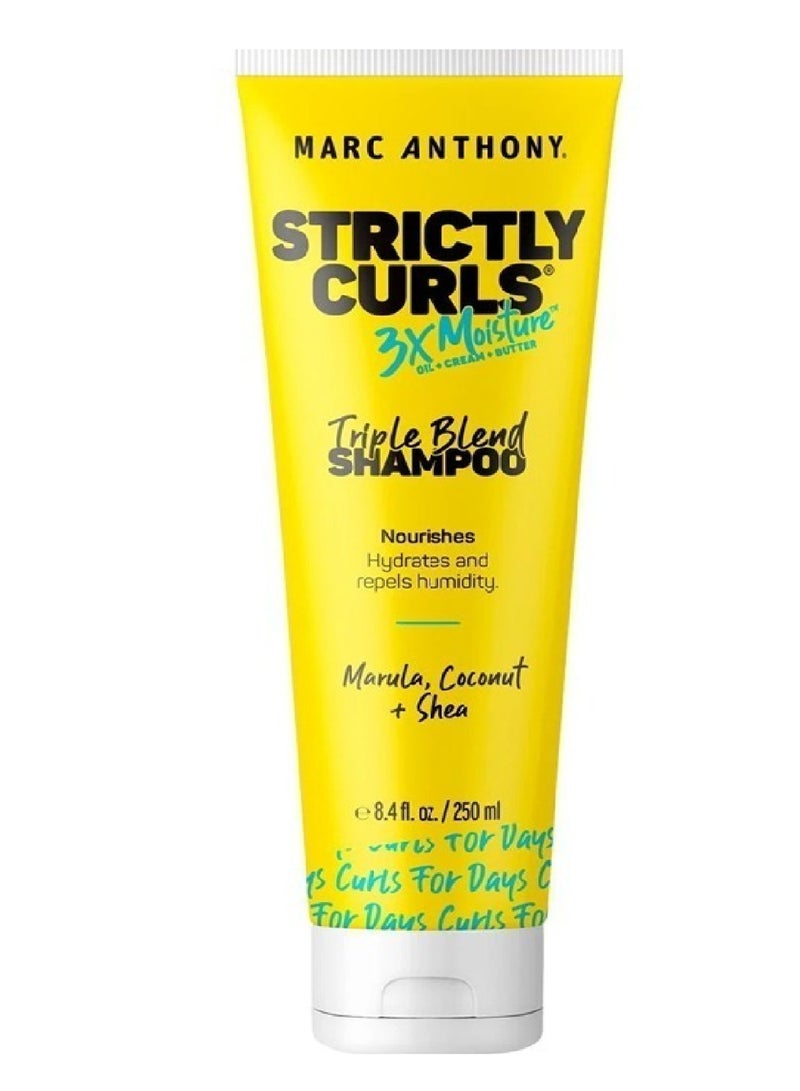 Marc Anthony Strictly Curls Triple Blend  Shampoo 250ml
