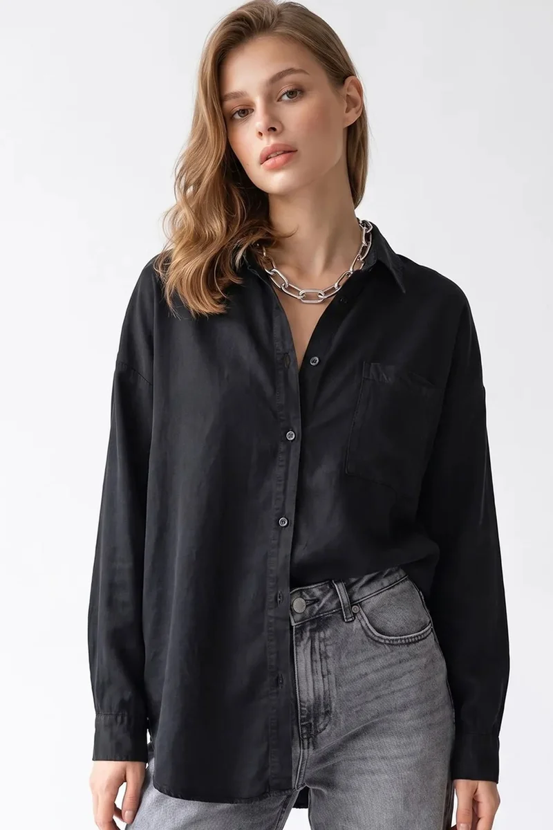 ميكسراي MIXRAY Women's Tencel Shirt