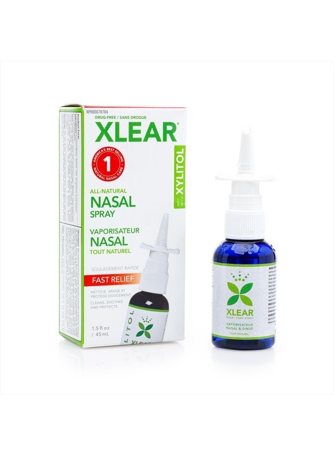 Xlear بخاخ أنفي مع زيلتول، 1.5 أونصة سائلة (عبوة من 3) - Image 1