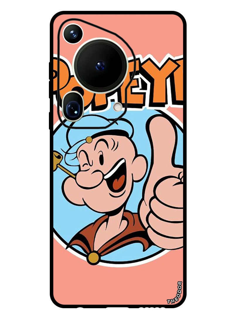 Theodor Protective Case Anti Scratch Shock Proof Bumper Cover For Huawei Pura 70 Ultra Popey Thumbs up - Image 1