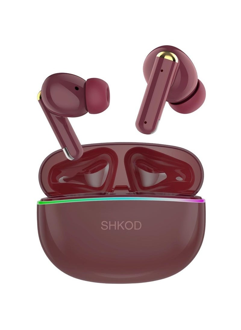 Bluetooth 5.4 13mm Dynamic Drivers 40 Ms Ultra-Low Latency Quad Mic ENC for HD Call Clarity 45 Hrs Playtime Lightning-Fast Charging, AirLits5 Pro True Wireless in-Ear Earbuds