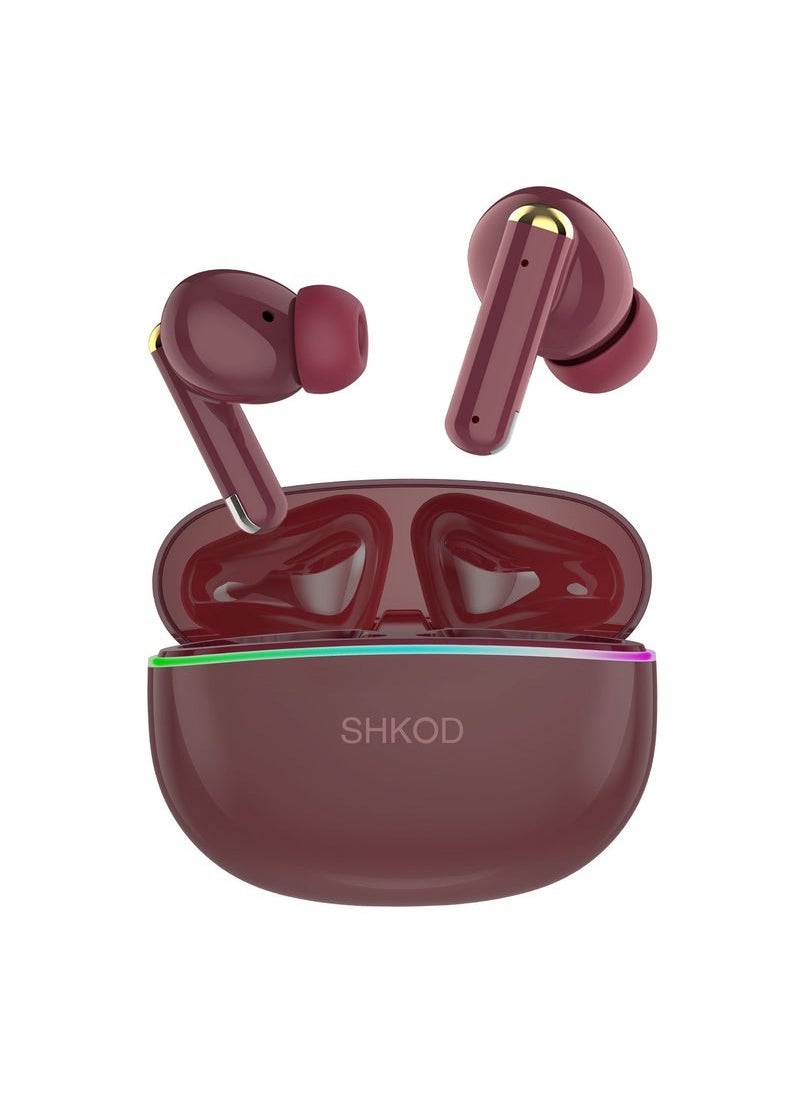 Bluetooth 5.4 13mm Dynamic Drivers 40 Ms Ultra-Low Latency Quad Mic ENC for HD Call Clarity 45 Hrs Playtime Lightning-Fast Charging, AirLits5 Pro True Wireless in-Ear Earbuds