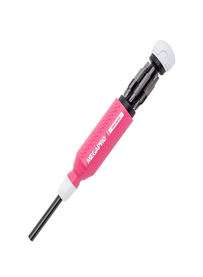Megapro 151PK/WH-C 15-in-1 Driver, Pink - Image 1