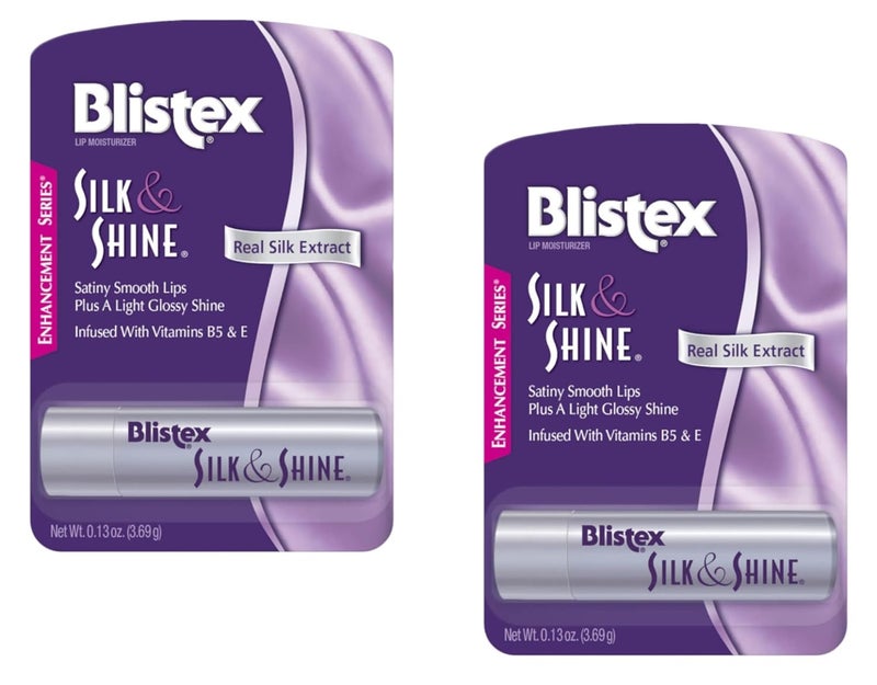 Blistex Silk  Shine Lip Moisturizer 013 oz Pack of 2