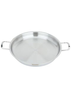 Steel Frying Pan 28 X 3.5 Cm Silver - pzsku/Z2E94BC6A380D324D944FZ/45/_/1737886716/60f7323d-9df7-4a2f-a528-71af89479394