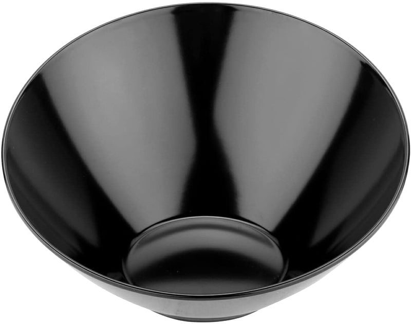 GET B790BK Angled Cascading Serving Bowl for Salads Snacks and Pasta 19 Quart  12 Black - Image 1