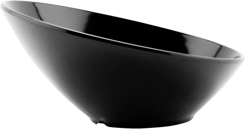 GET B790BK Angled Cascading Serving Bowl for Salads Snacks and Pasta 19 Quart  12 Black - Image 4