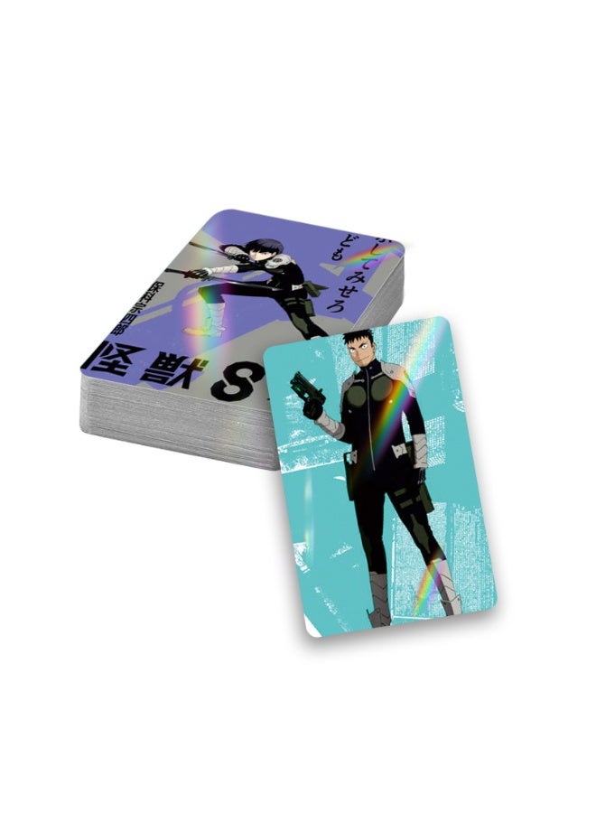 NIBEMINENT 30 Pcs Cartoon Kaiju No.8Double-sided Lomo Cards Card For Fans Collection Gifts - Image 2