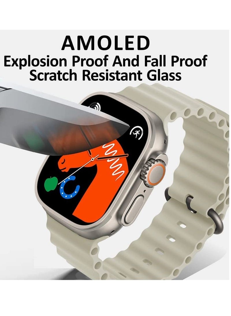 Wearfit Pro HK8 PRO MAX Smartwatch AMOLED Screen 2.12 Inch 485*520 Pixels - Bluetooth V5.2 (Green)  - Image 4
