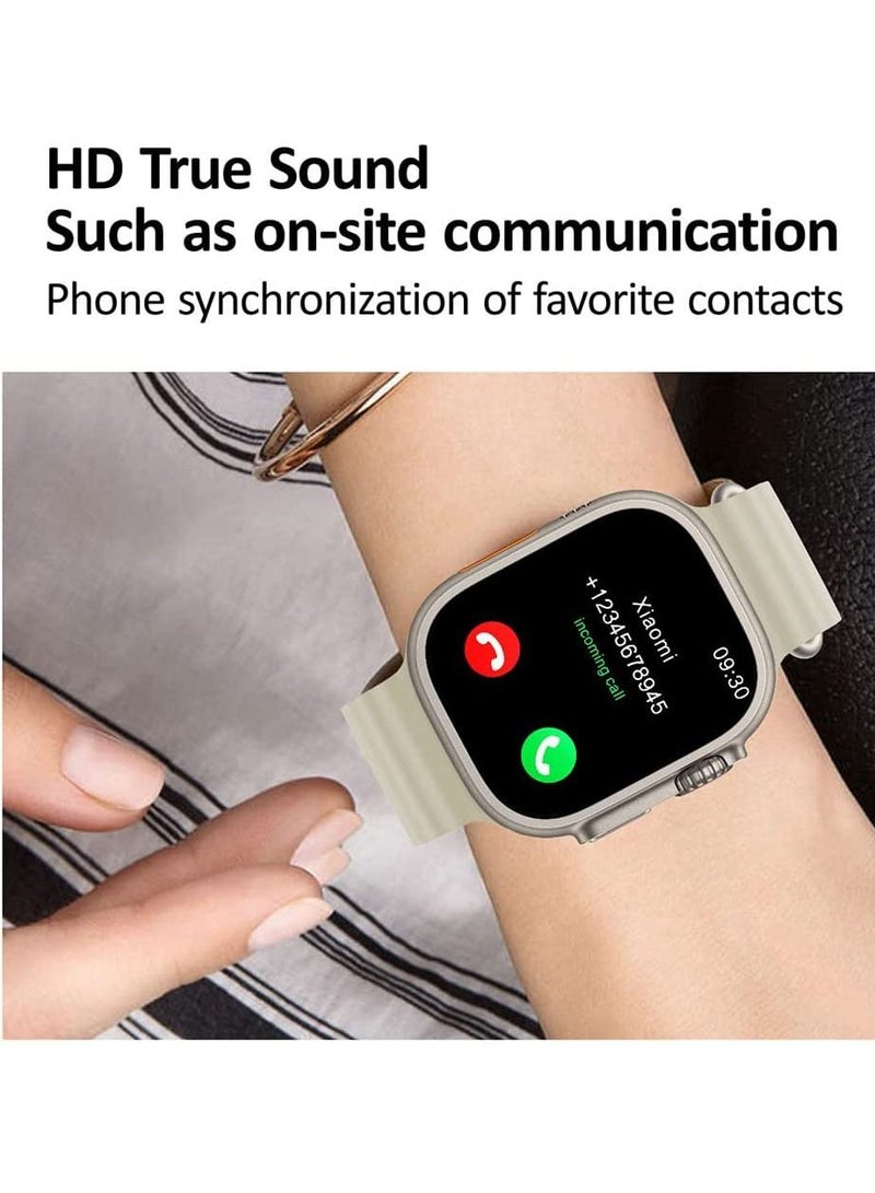 Wearfit Pro HK8 PRO MAX Smartwatch AMOLED Screen 2.12 Inch 485*520 Pixels - Bluetooth V5.2 (Green)  - Image 5