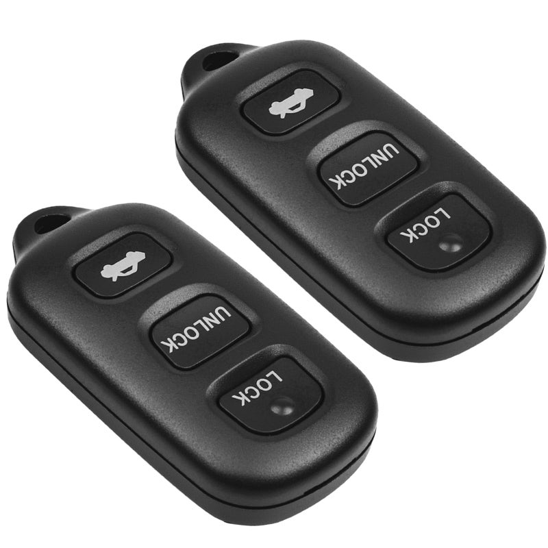 TOTMOX GQ43VT14T Remote Key Fob Compatible with Toyota Camry 20002006 Corolla 20032008 Matrix Sedan 20022006 Sienna 19992003 Solara 19992003 Replaces Part Number 88969657 89742AA030