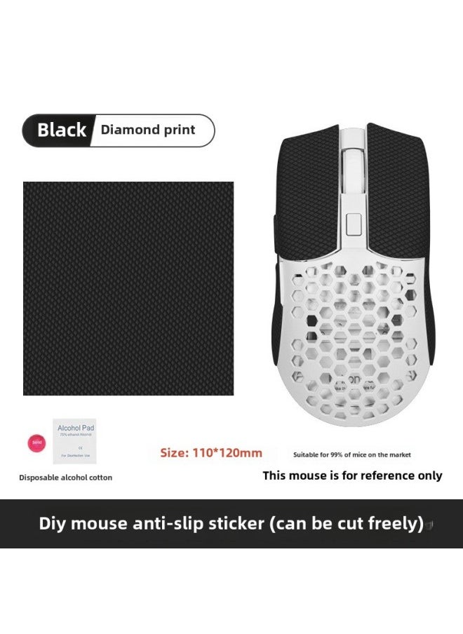 Generic - Universal Universal Mouse Non-slip Stickers Diy Mouse Stickers Back Stickers Side Skirts Sweat-absorbent Sweat-proof Palm Stickers Keyboard Camera-Color: 1 Gradient Color Print - Image 1