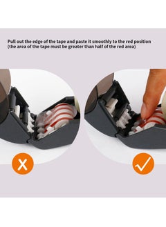 Eagle Automatic Tape Dispenser, Tape  Single Handheld Design perfect for Christmas and home gift wrapping, Free 1 Roll of 0.75 Inch (19 mm) Tapes Gray  - Image 5
