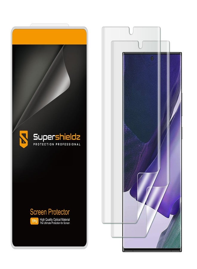 Supershieldz (2 Pack) Designed for Samsung Galaxy (Note 20 Ultra 5G) Screen Protector, High Definition Clear Shield (TPU)