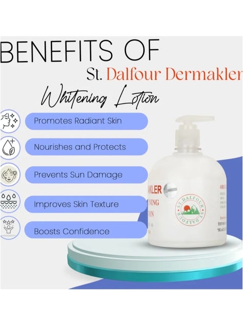 إس تي دالفور سانت دالفور ديرماكلر لوشن التبييض مع عامل حماية من الشمس ۶۰، ۲۵٠ مل - Image 3
