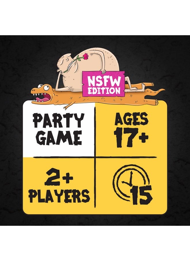 Exploding Kittens LLC Exploding Kittens Presents Poetry For Neanderthals Nsfw Edition Adult Party Games Card Games For Adults & Teens Hilarious Outdoor Games For Friends Competitive Word Guessing Fun Games For Adults  - Image 2