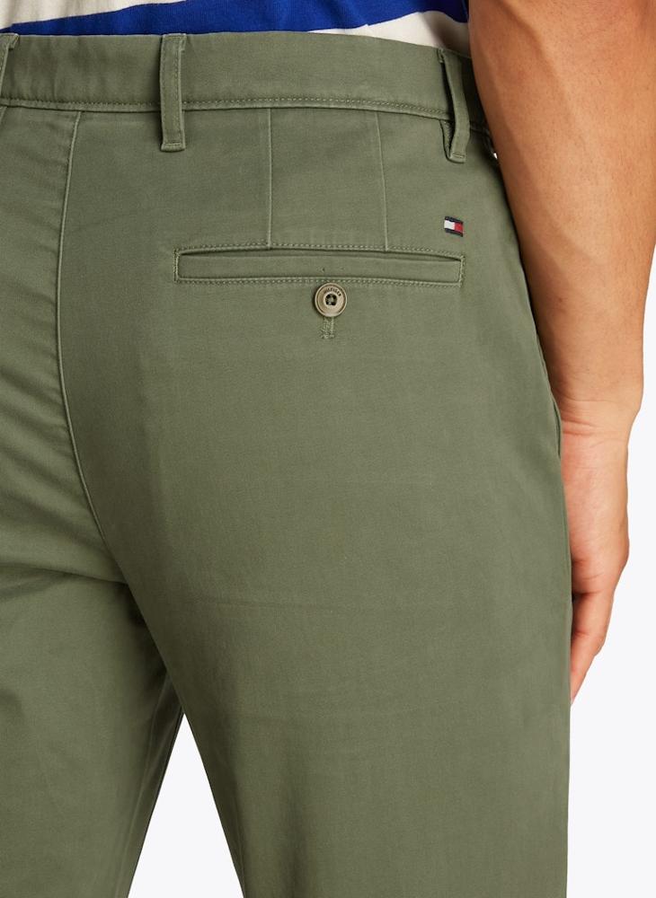 TOMMY HILFIGER Denton Satin Chino Trousers  - Image 3