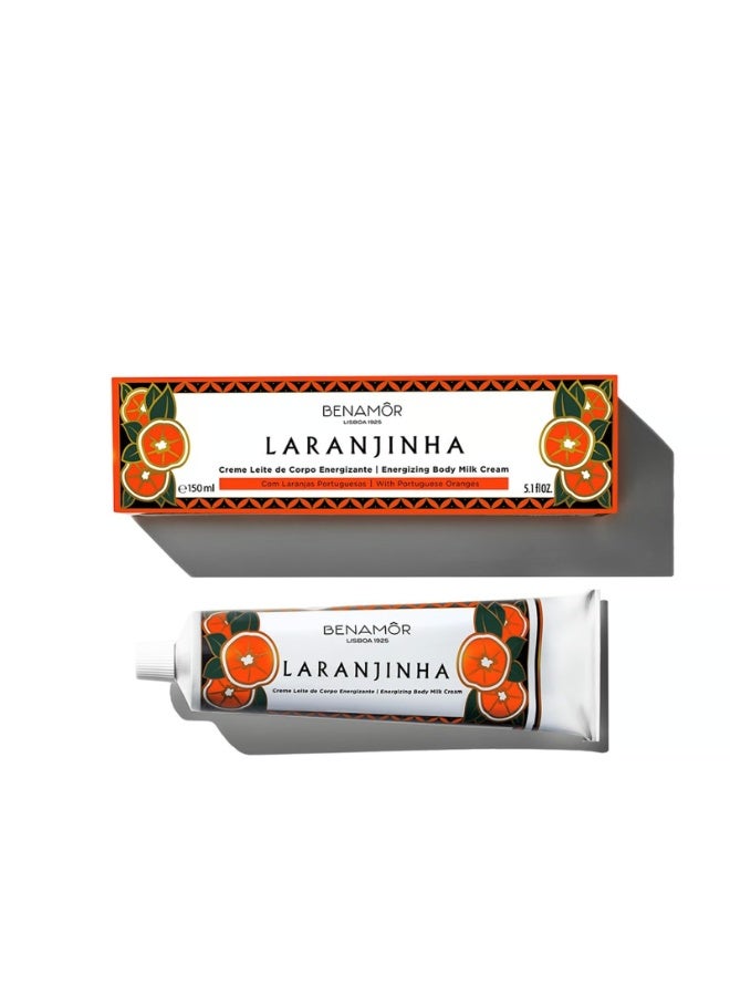 BENAMÕR Benamôr Laranjinha Energizing Body Milk Cream 150ml - Image 1