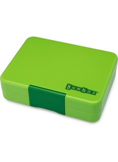 Yumbox Yumbox Jurassic Green Snack Box with Dinosaur Tray - 3-Compartment Bento 6.7x5.1x1.8 | Kid-Friendly | Healthy Snacks | BPA-Free & Easy Clean  - Image 5