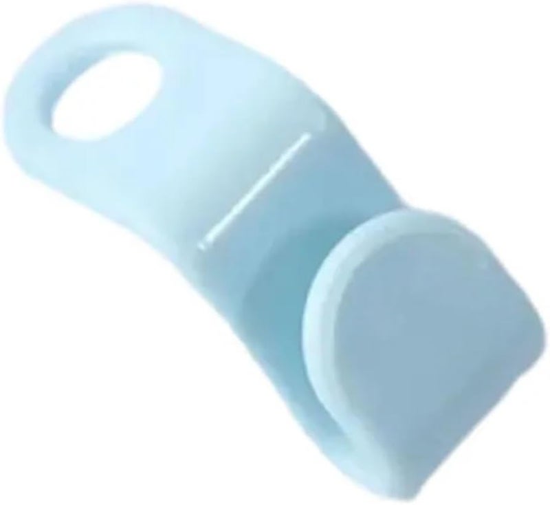 Blue Hanger Connector Hooks 260pcs Space Saving Closet Wardrobe Rack Organizer - Image 1